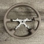 Toyota Land Cruiser 1997 Steering Wheel Restored to New Leather P0045