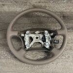 Toyota Land Cruiser 1997 Steering Wheel Restored to New Leather P0664