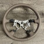 Toyota Land Cruiser Steering Wheel Restored to New Leather P9973