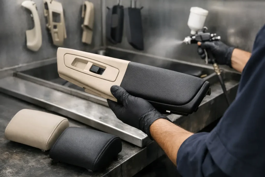 Automotive Interior Part Dyeing Service