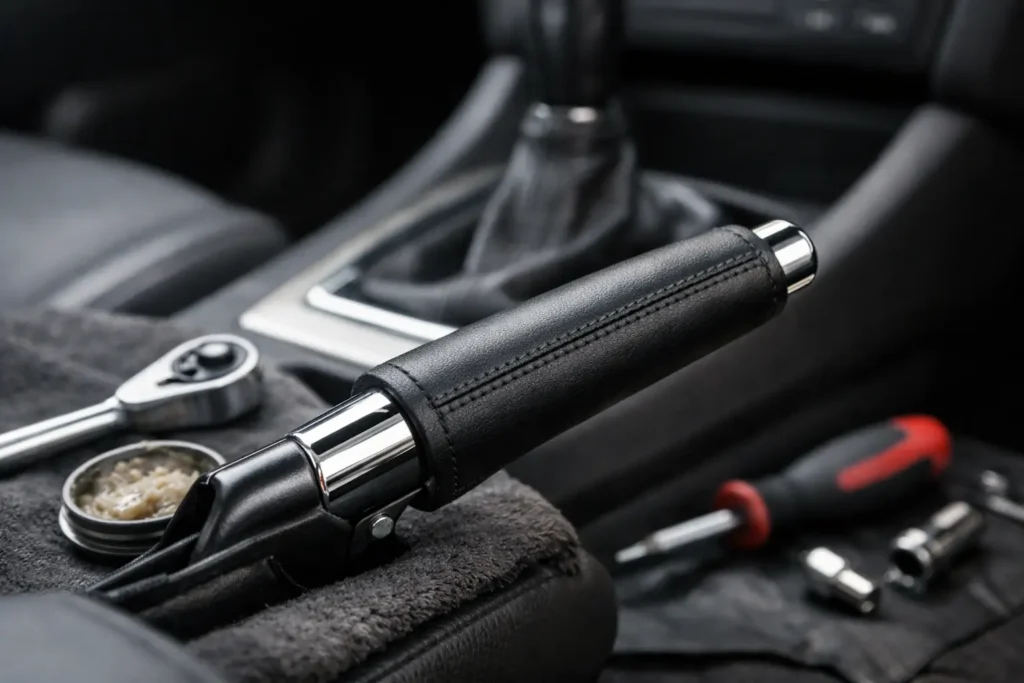 Emergency Brake Handle Restoration Done Right