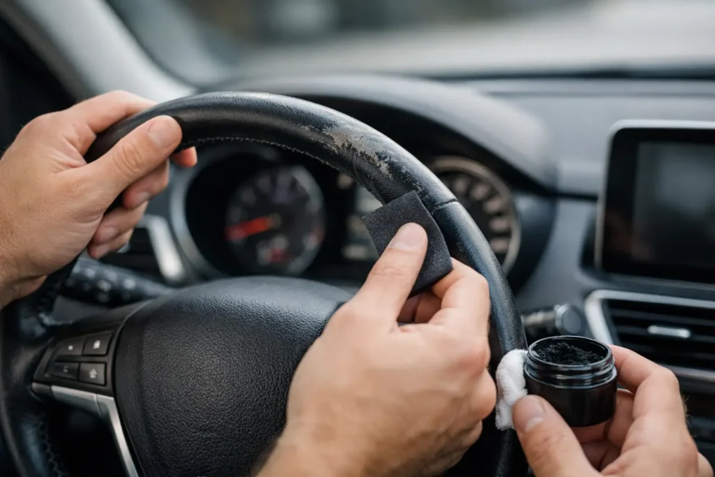 How to Fix Peeling Steering Wheel Finish