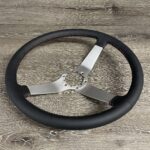 Chevy Corvette 1970 Steering Wheel Restored to New Leather P0820