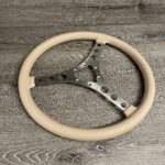 Chevy Corvette Steering Wheel Restored to New Leather P1408