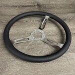 Ford Bronco 1981 Steering Wheel Restored to New Leather P0766