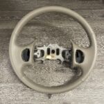 Ford Excursion 2002 Steering Wheel Restored to New Leather P0977