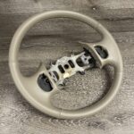 Ford Excursion 2002 Steering Wheel Restored to New Leather P0978