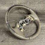 Ford F150 2003 Steering Wheel Restored to New Leather BEFORE P0831