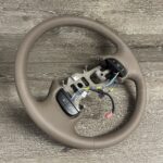 Ford F250 1999 Steering Wheel Restored to New Leather P0726