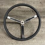 Ford Thunderbird 1962 Steering Wheel Restored to New Leather P1162