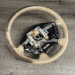 Ford Thunderbird 2005 Steering Wheel Restored to New Leather BEFORE P1470