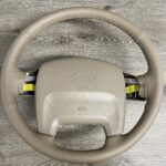 Jeep Grand Cherokee 1999 Steering Wheel Restored to New Leather P4086