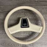 Jeep Grand Wagoneer 1989 Steering Wheel Restored to New Leather P9278
