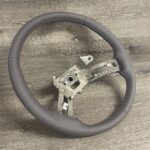 Jeep Wrangler 1997 Steering Wheel Restored to New Leather P8981