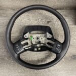 Jeep Wrangler 2002 Steering Wheel Restored to New Leather P5126