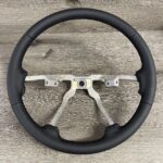 Jeep Wrangler 2006 Steering Wheel Restored to New Leather P4851