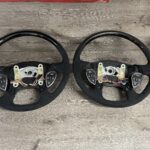 Newell P50 2027 Steering Wheel Restored to New Alcantara P0565