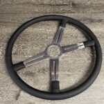 Peterbuilt 352 1978 Steering Wheel Restored to New Leather P1374