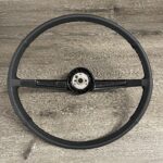 Pontiac GTO 1965 Steering Wheel Restored to New Leather P0834