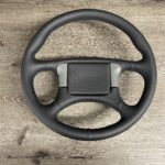 Pontiac Sunbird 1989 Steering Wheel Restored to New Leather P1419