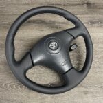 Toyota Corolla 2008 Steering Wheel Restored to New Leather P1564