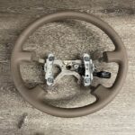 Toyota Land Cruiser 1996 Steering Wheel Restored to New Leather P1511