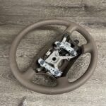 Toyota Land Cruiser 1997 Steering Wheel Restored to New Leather P1576