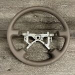 Toyota Land Cruiser 2000 Steering Wheel Restored to New Leather P1015