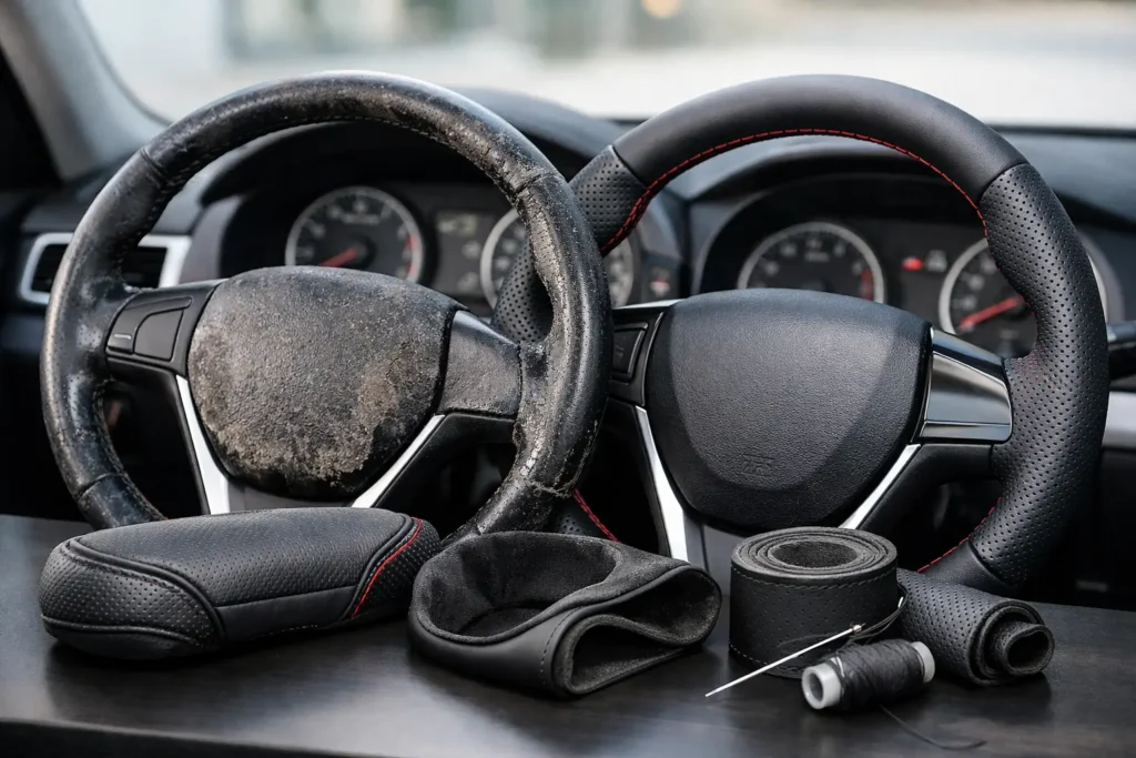 Best Upgrades for Worn Steering Wheels That Last