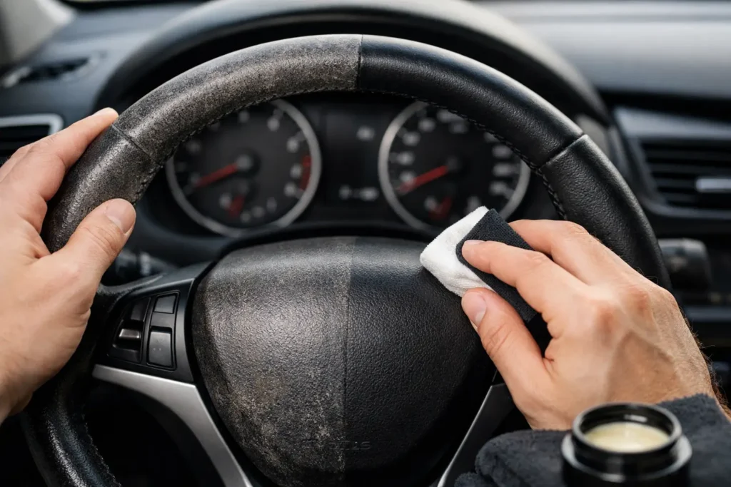 Can Faded Steering Wheel Leather Be Restored?