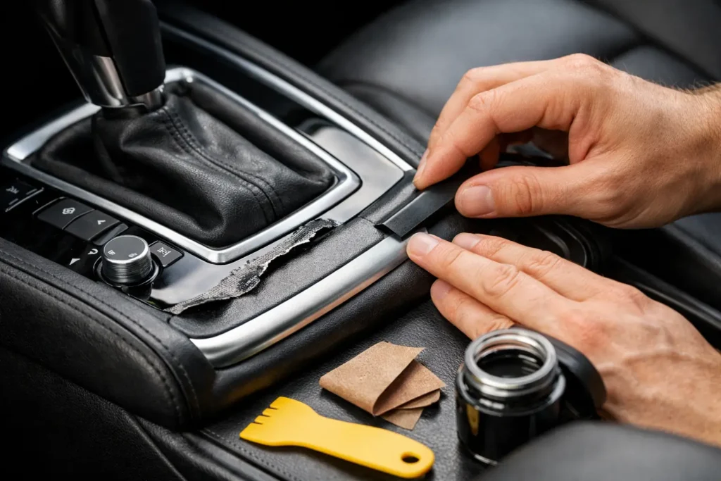 How to Fix Peeling Center Console Trim Right