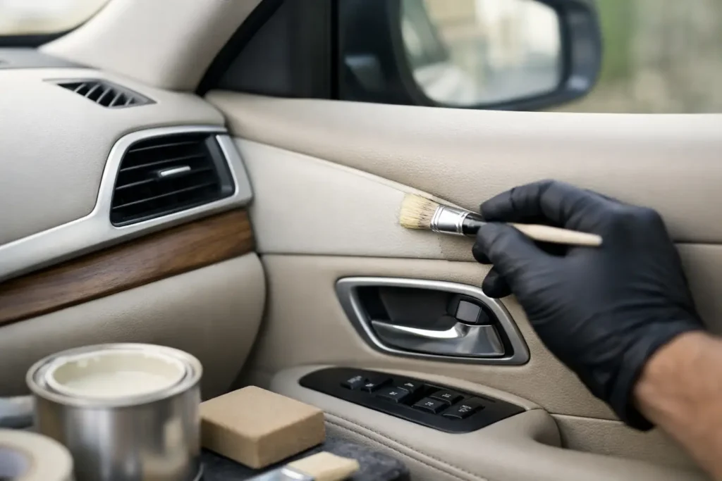 Interior Trim Paint Matching That Looks Factory