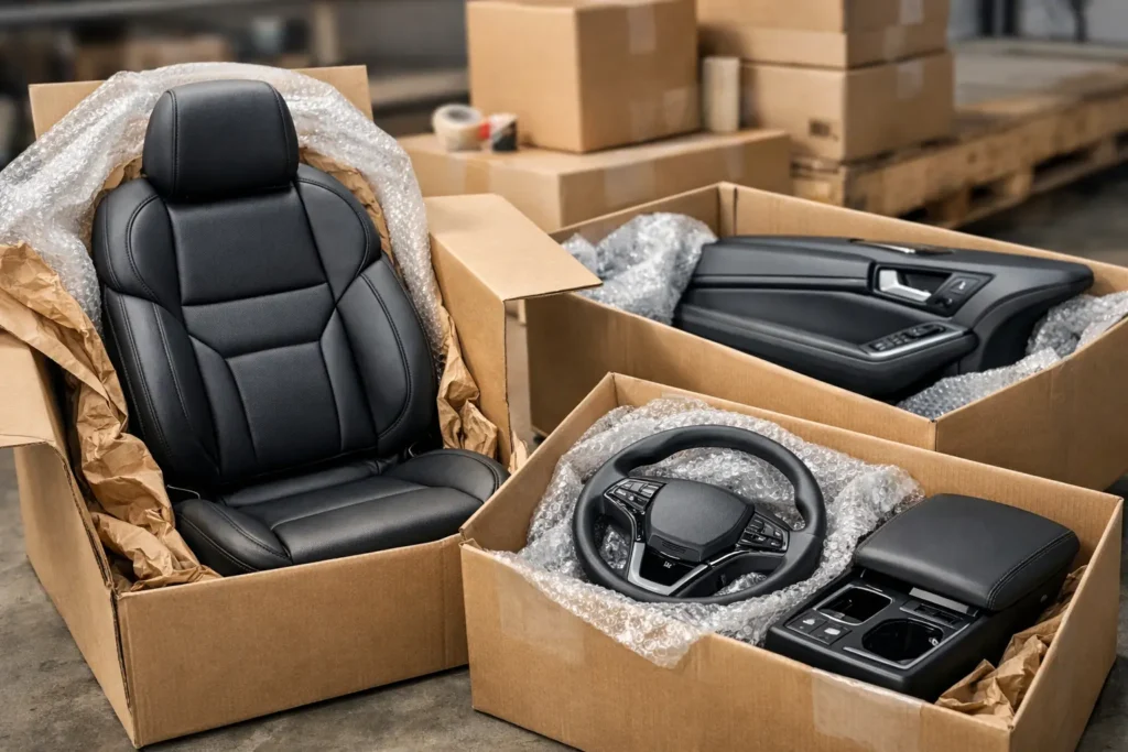 Guide to Shipping Car Interior Parts Safely