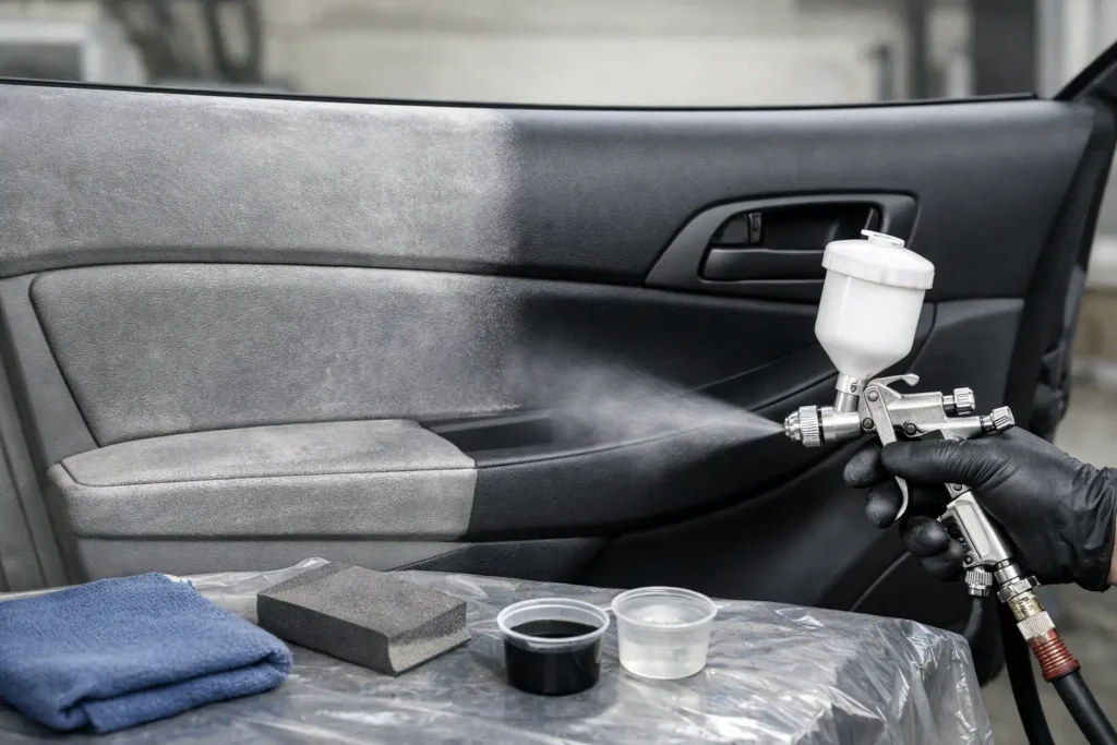 How to Refinish Plastic Interior Panels Correctly