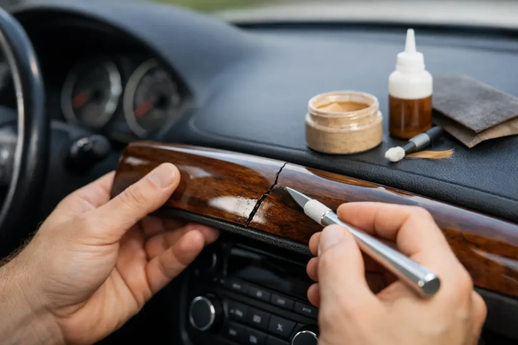How to Repair Cracked Wood Dash Trim Properly