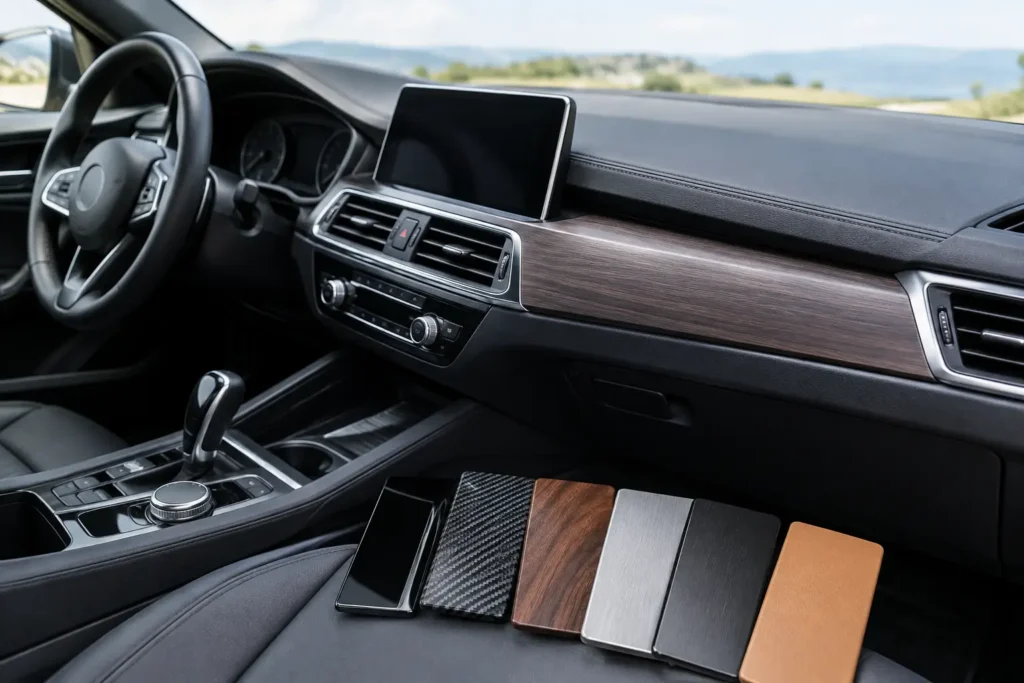 Top Custom Dashboard Finish Options for Your Car