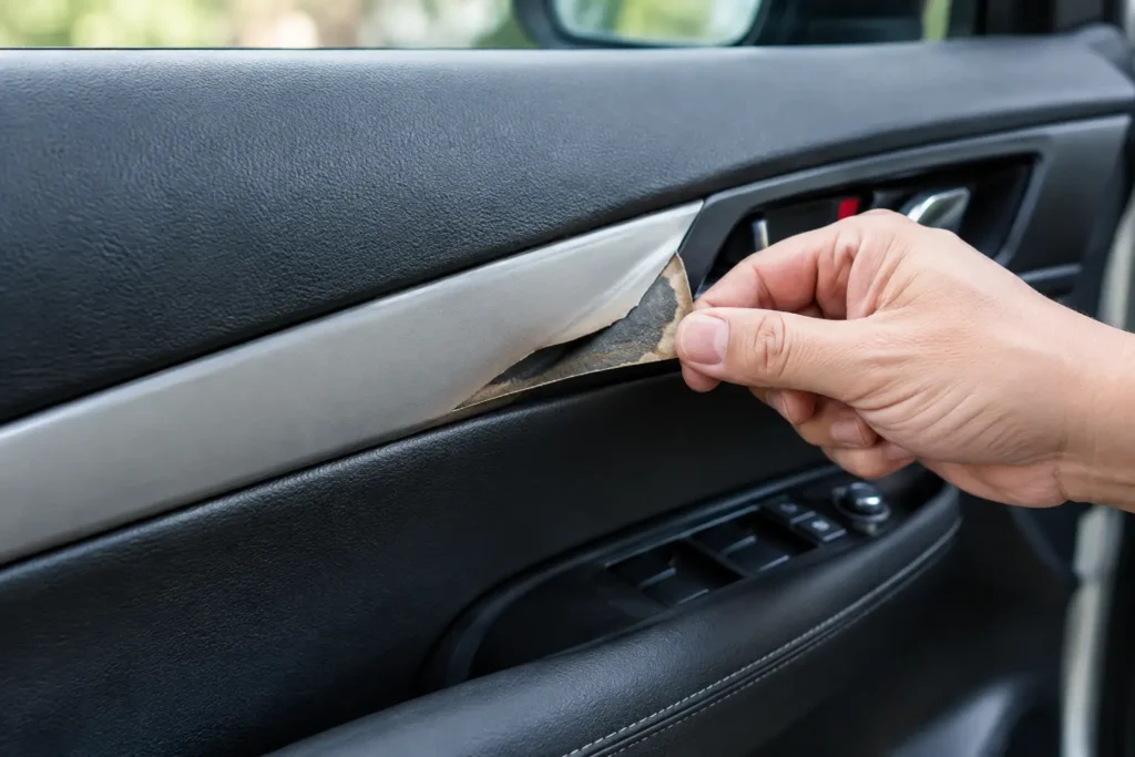 Why Does Interior Trim Peel? Causes and Repairs