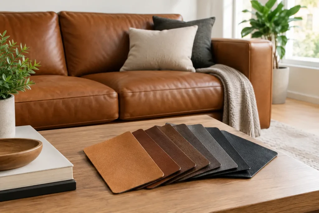 Best Leather Colors for Interiors That Last