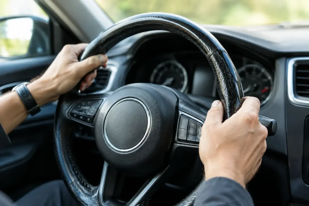 Why Steering Wheels Become Sticky and What to Do